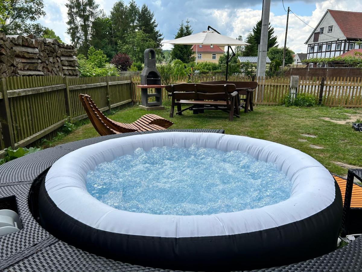Fewo Frushi Mit Whirlpool, Infrarotsauna Großschönau Exterior foto