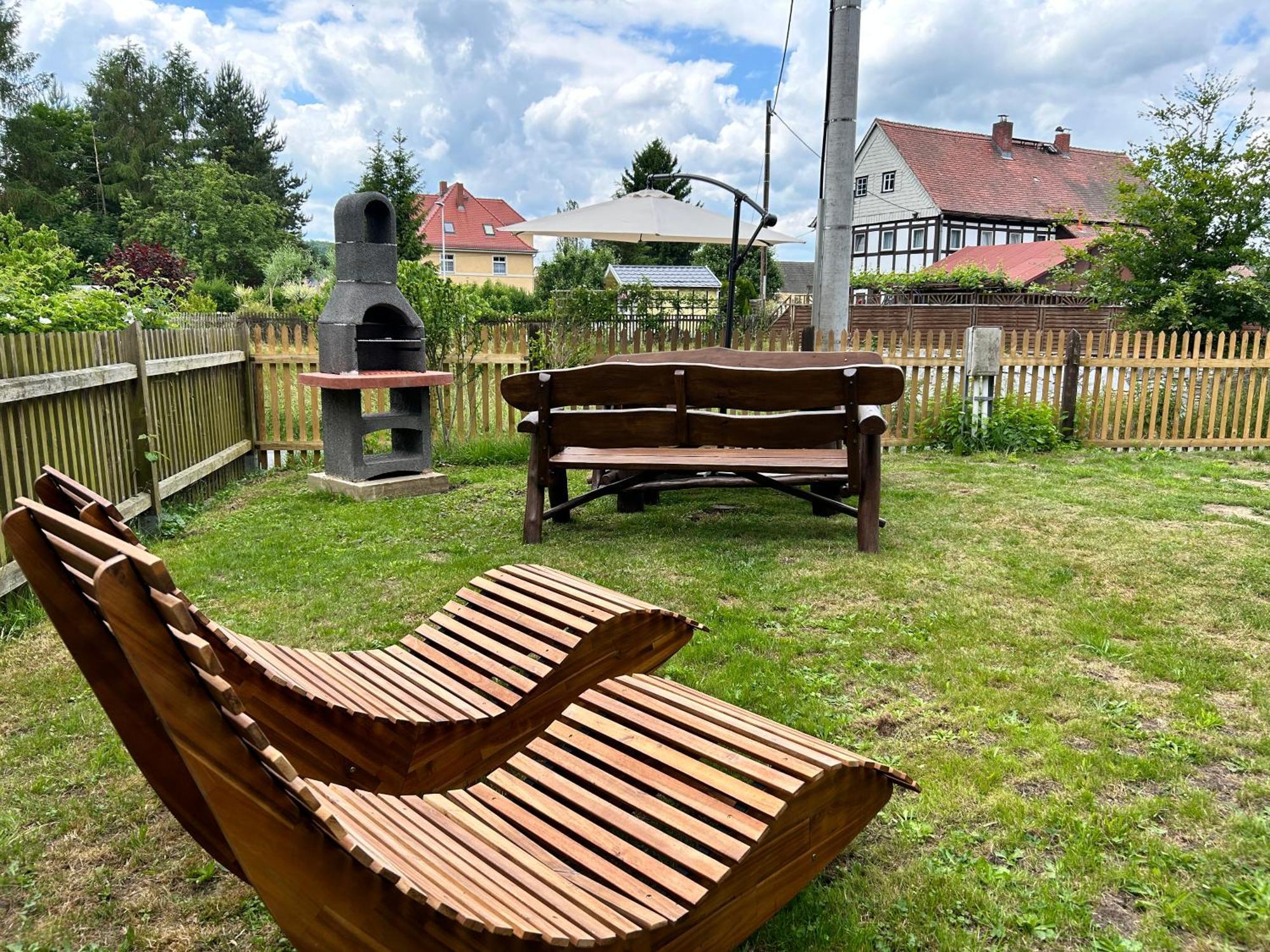 Fewo Frushi Mit Whirlpool, Infrarotsauna Großschönau Exterior foto